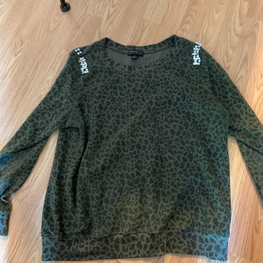 Print sweater forever 21 2x